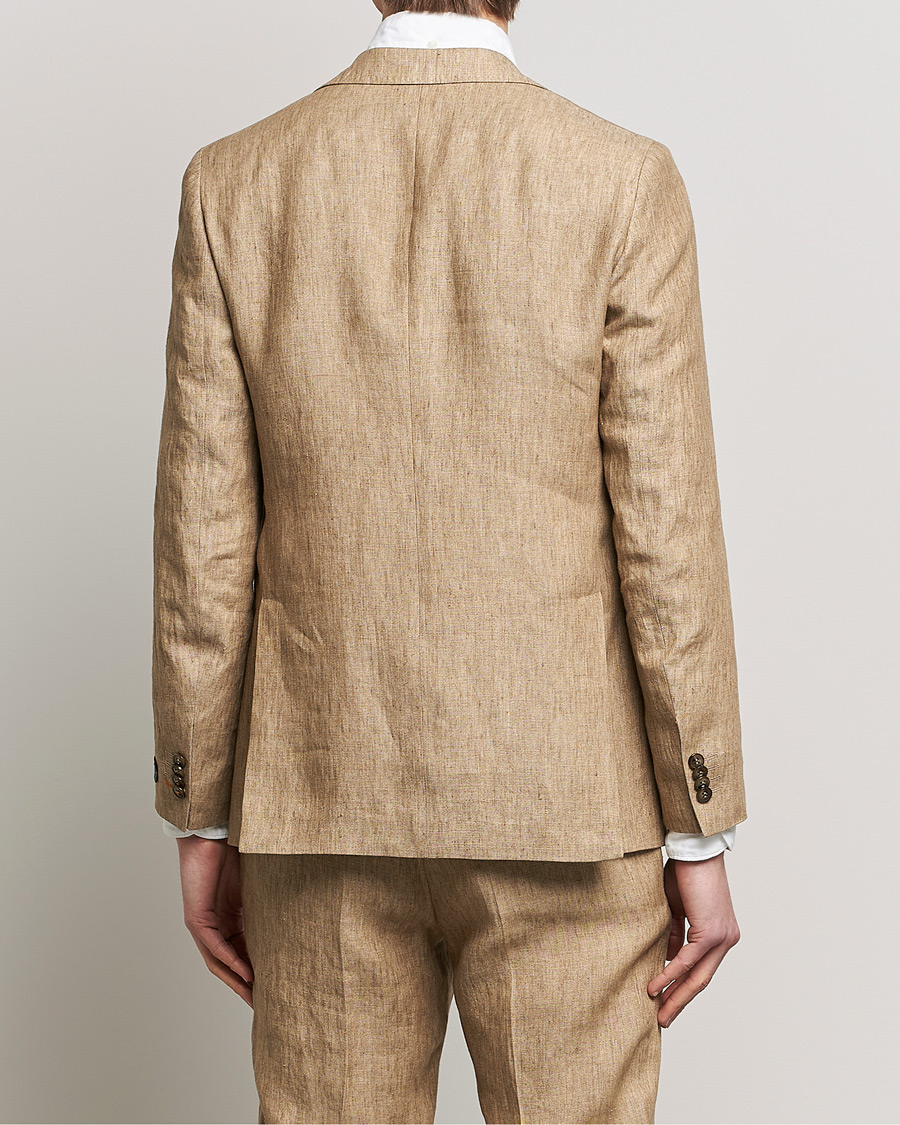 Herr | Kavajer | Morris | Archie Linen Suit Blazer Khaki