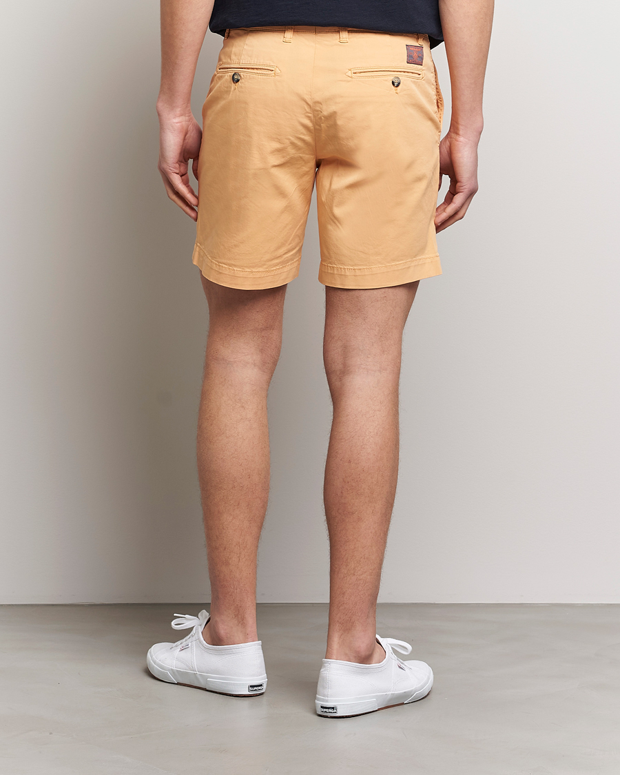 Herr | Shorts | Morris | Light Twill Chino Shorts Orange