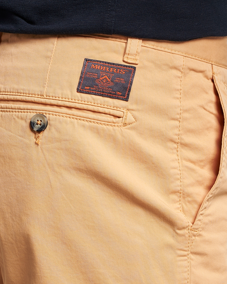 Herr | Shorts | Morris | Light Twill Chino Shorts Orange