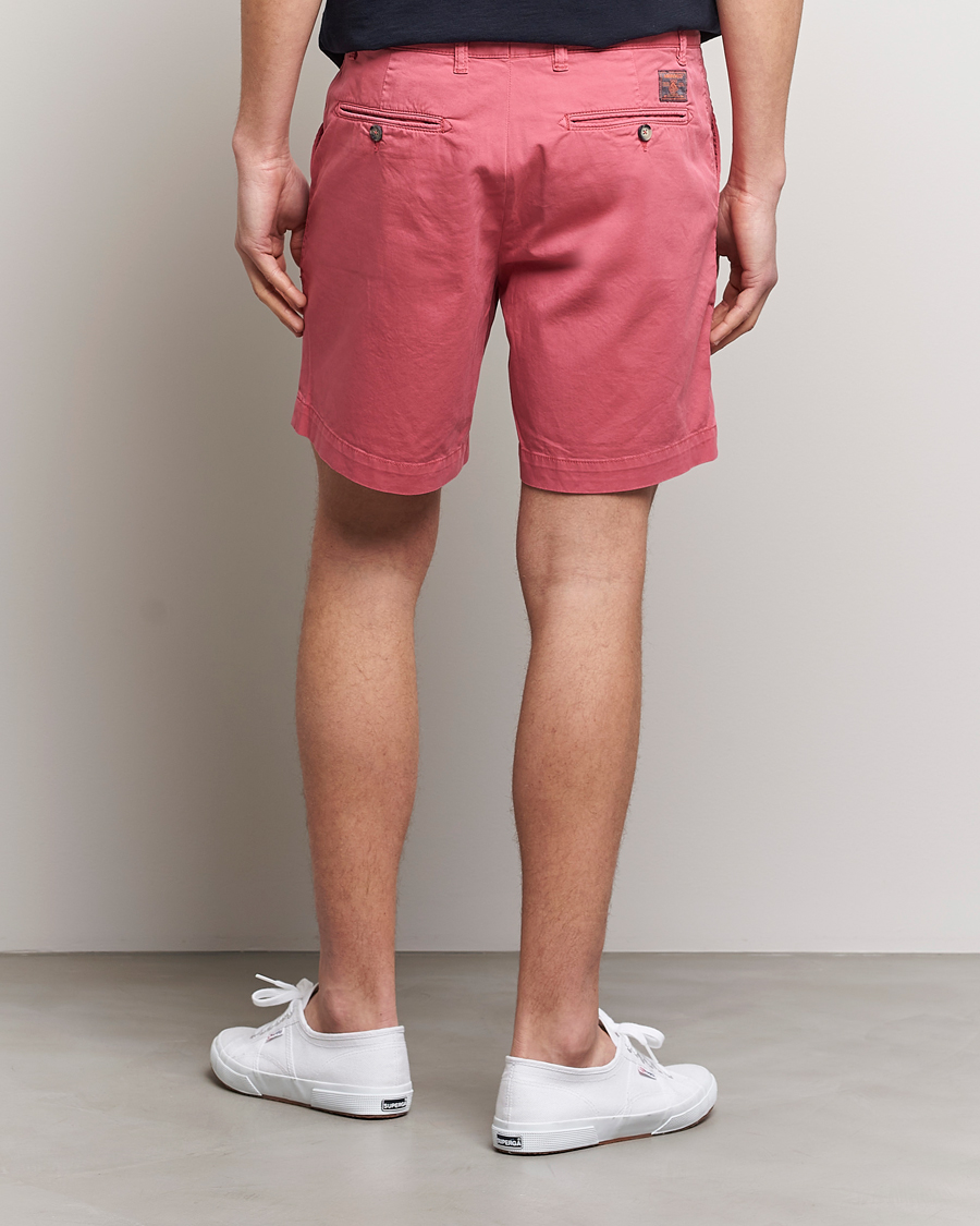 Herr | Shorts | Morris | Light Twill Chino Shorts Red