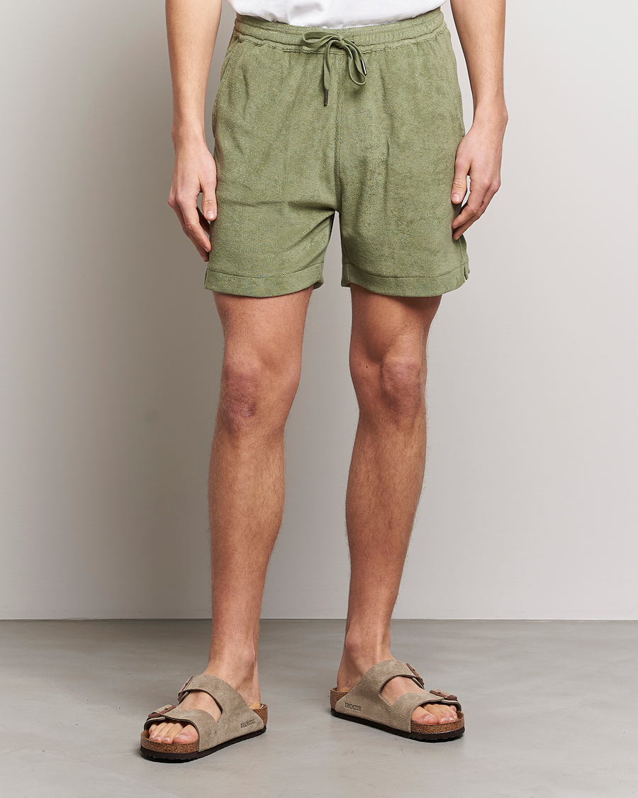 Herr | Shorts | Morris | Hunter Terry Shorts Olive