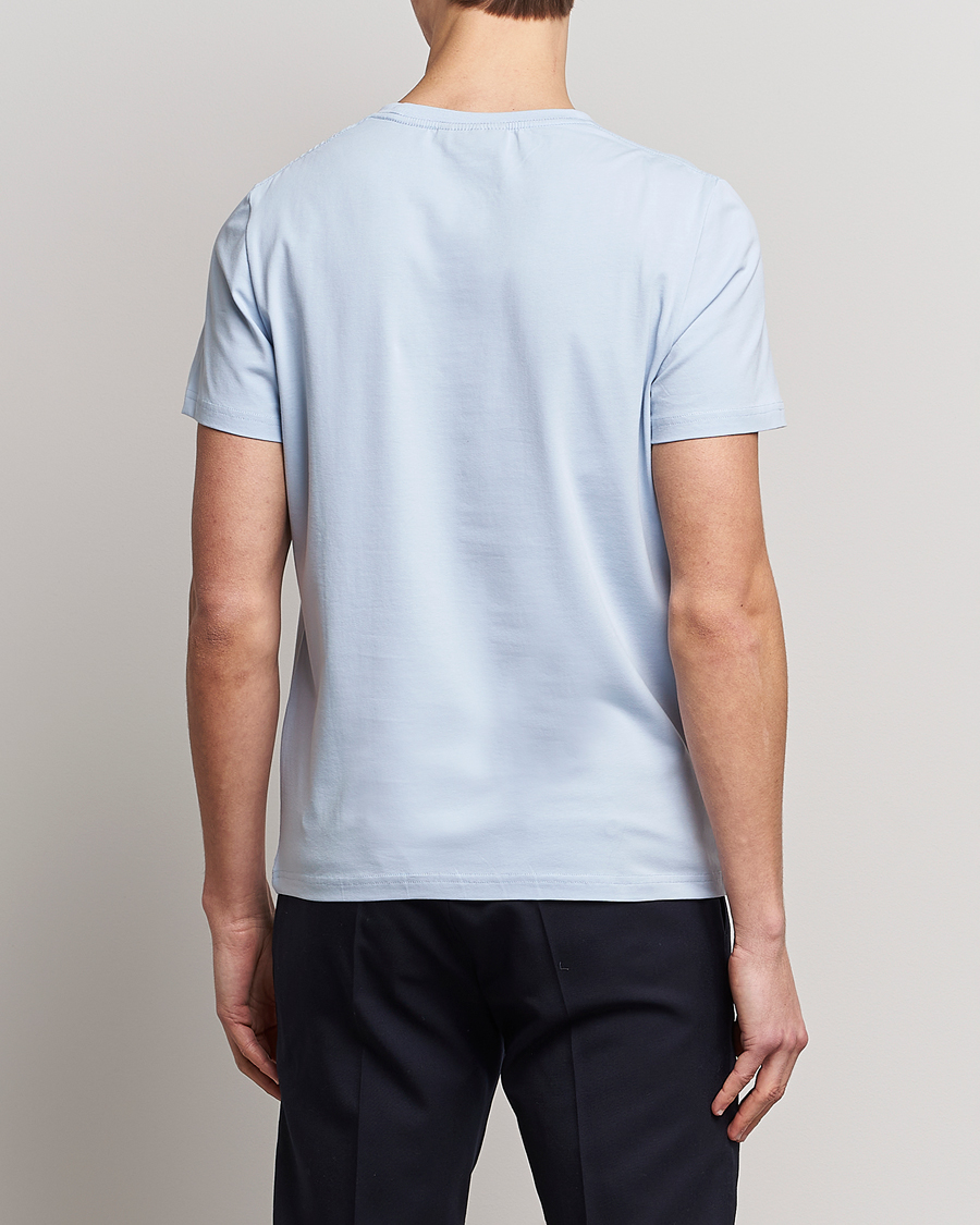 Herr | T-Shirts | Morris | James Cotton T-Shirt Light Blue