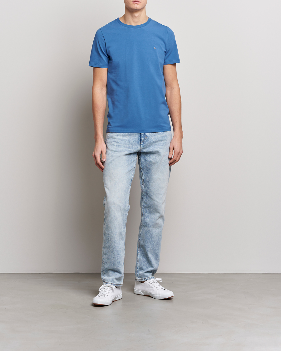 Herr | T-Shirts | Morris | James Cotton T-Shirt Blue