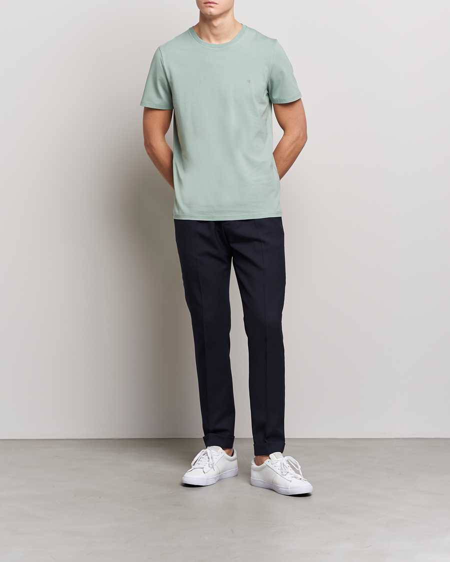 Herr | T-Shirts | Morris | James Cotton T-Shirt Green