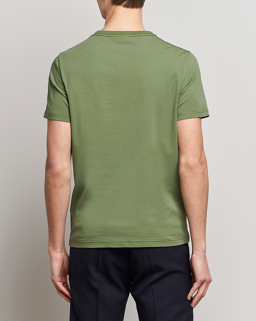 Herr | T-Shirts | Morris | James Cotton T-Shirt Dark Green