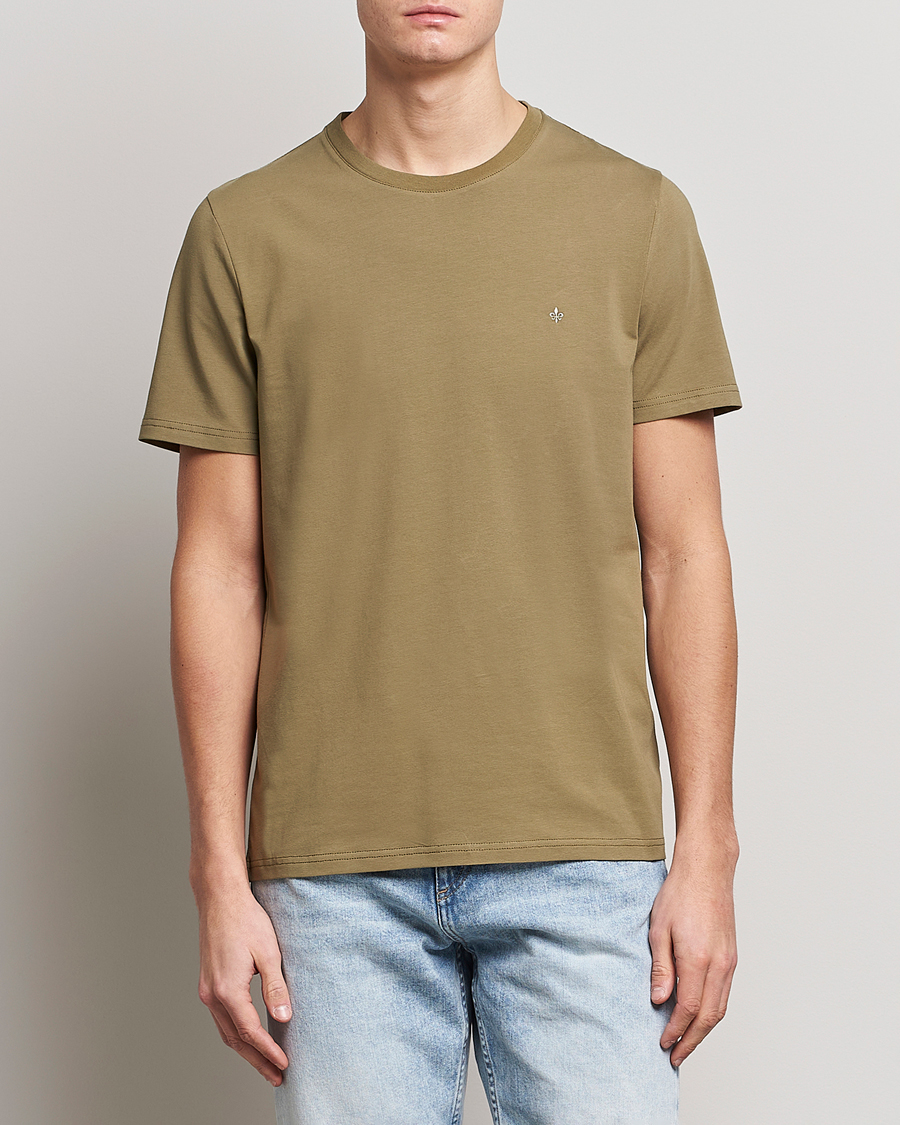 Herr | T-Shirts | Morris | James Cotton T-Shirt Olive