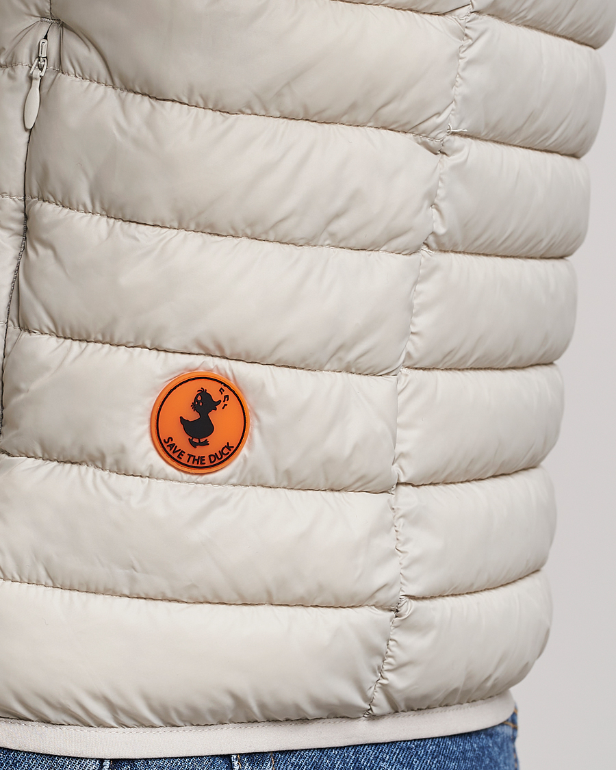 Herr | Västar | Save The Duck | Adamus Lightweight Padded Vest Rainy Beige