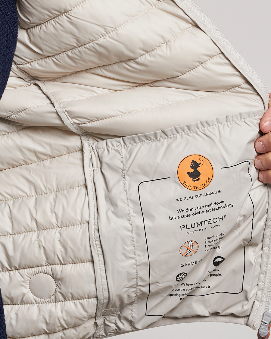 Herr | Västar | Save The Duck | Adamus Lightweight Padded Vest Rainy Beige
