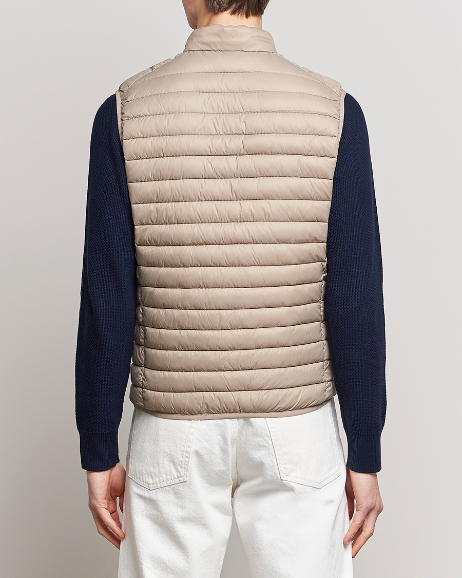 Herr | Västar | Save The Duck | Adamus Lightweight Padded Vest Dune Beige
