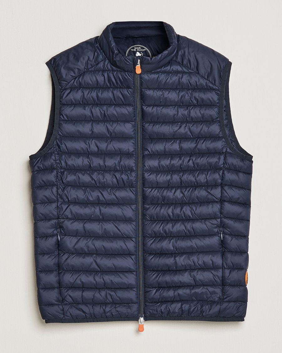 Herr | Västar | Save The Duck | Adamus Lightweight Padded Vest Blue Black