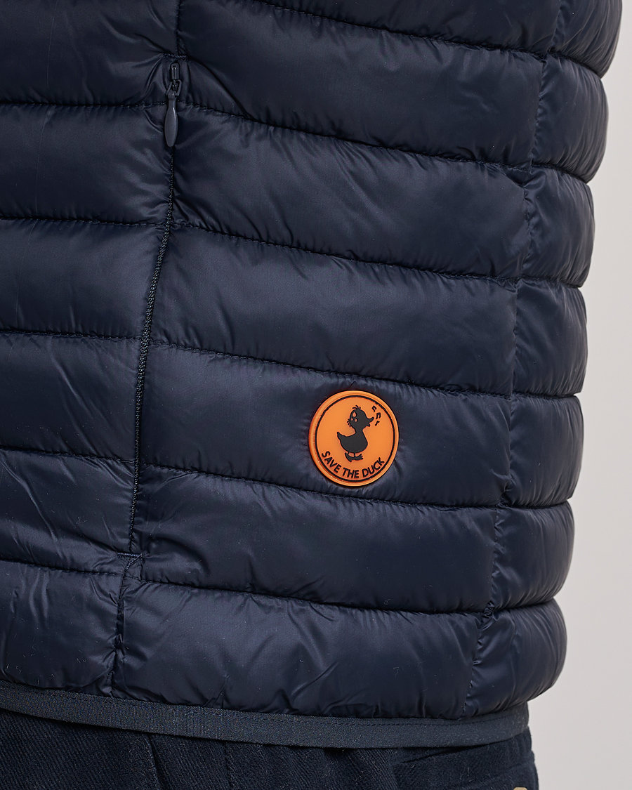 Herr | Västar | Save The Duck | Adamus Lightweight Padded Vest Blue Black