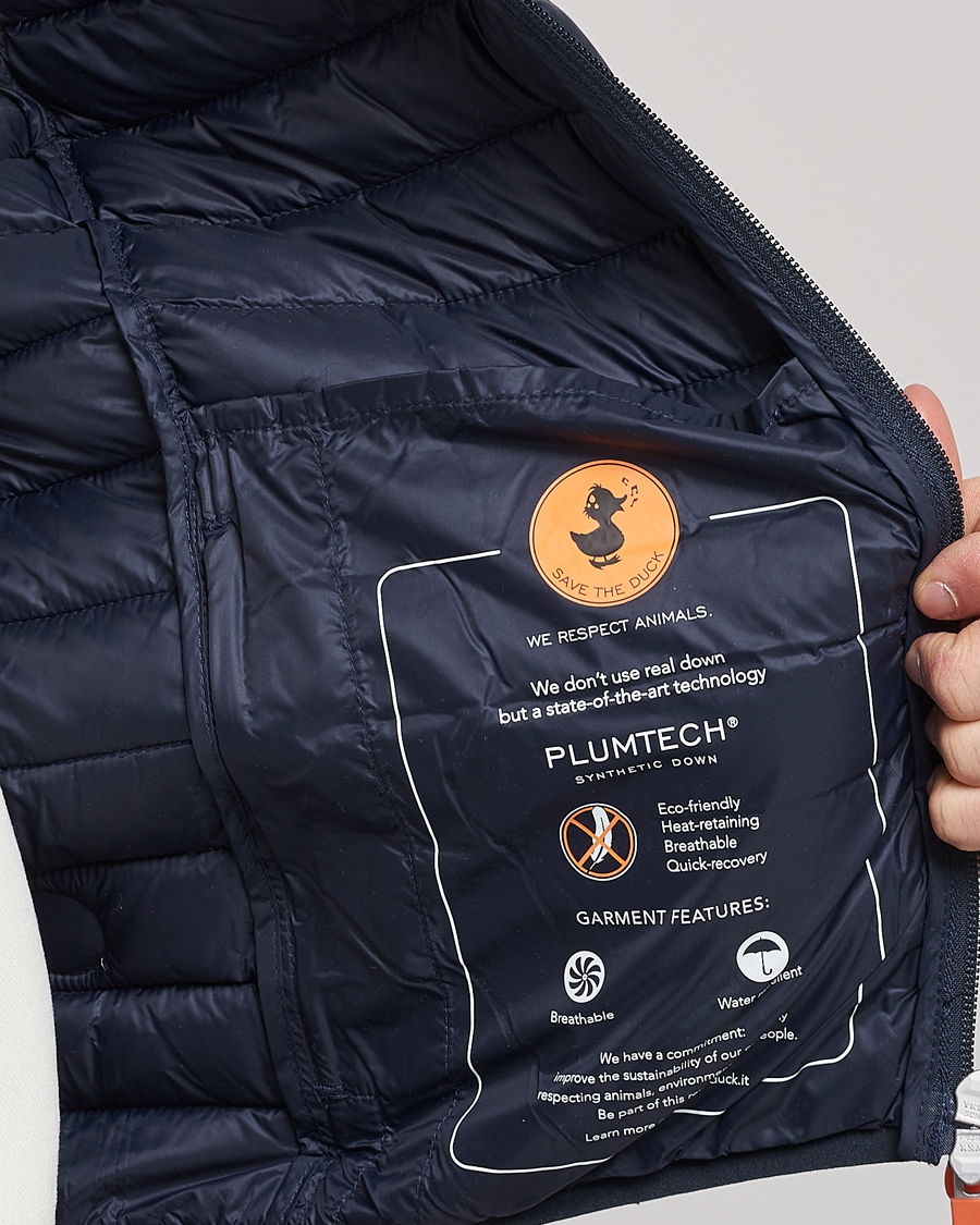 Herr | Västar | Save The Duck | Adamus Lightweight Padded Vest Blue Black