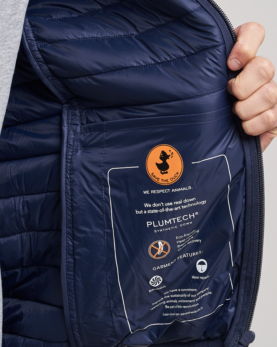 Herr | Jackor | Save The Duck | Lee Lightweight Matt Padded Jacket Navy Blue