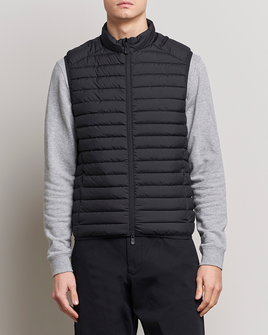 Herr | Jackor | Save The Duck | Leonard Lightweight Matt Padded Vest Black