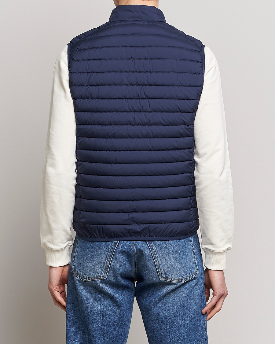 Herr | Västar | Save The Duck | Leonard Lightweight Matt Padded Vest Navy Blue