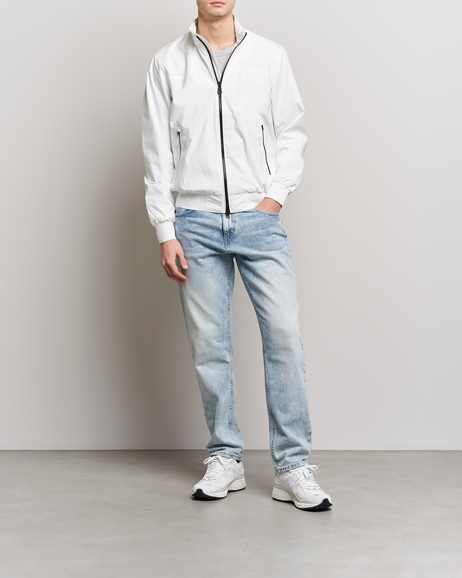 Herr | Jackor | Save The Duck | Finlay Waterproof Jacket Off White
