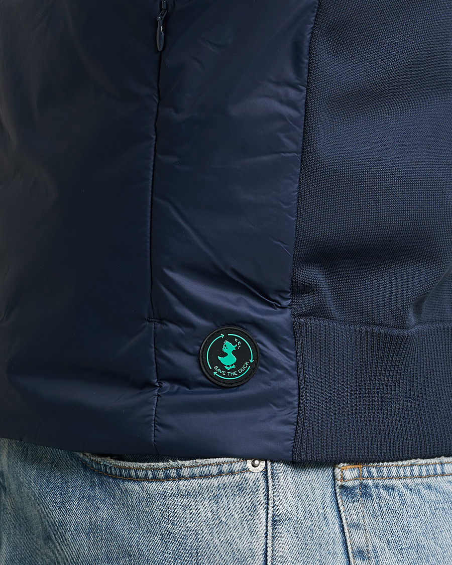 Herr | Västar | Save The Duck | Tucana Recycled Hybrid Vest Navy Blue