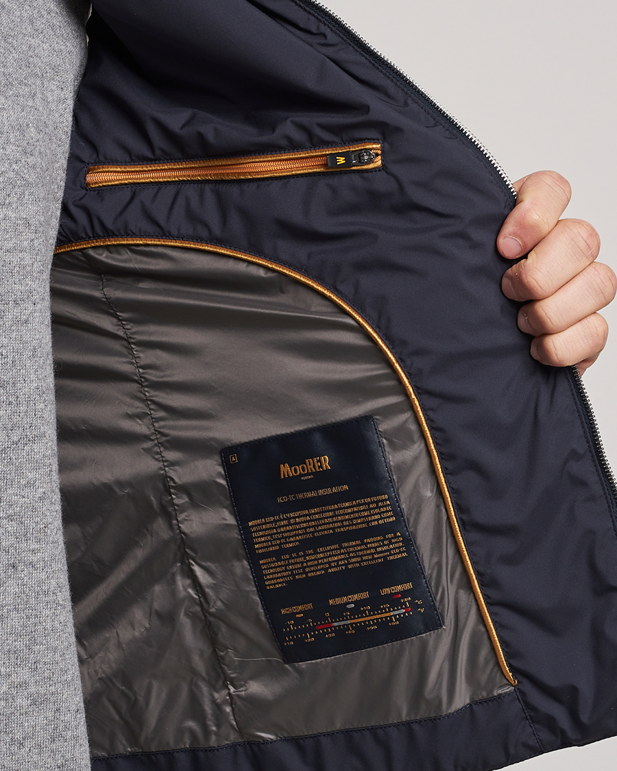 Herr | Jackor | MooRER | Senio Padded Vest Navy