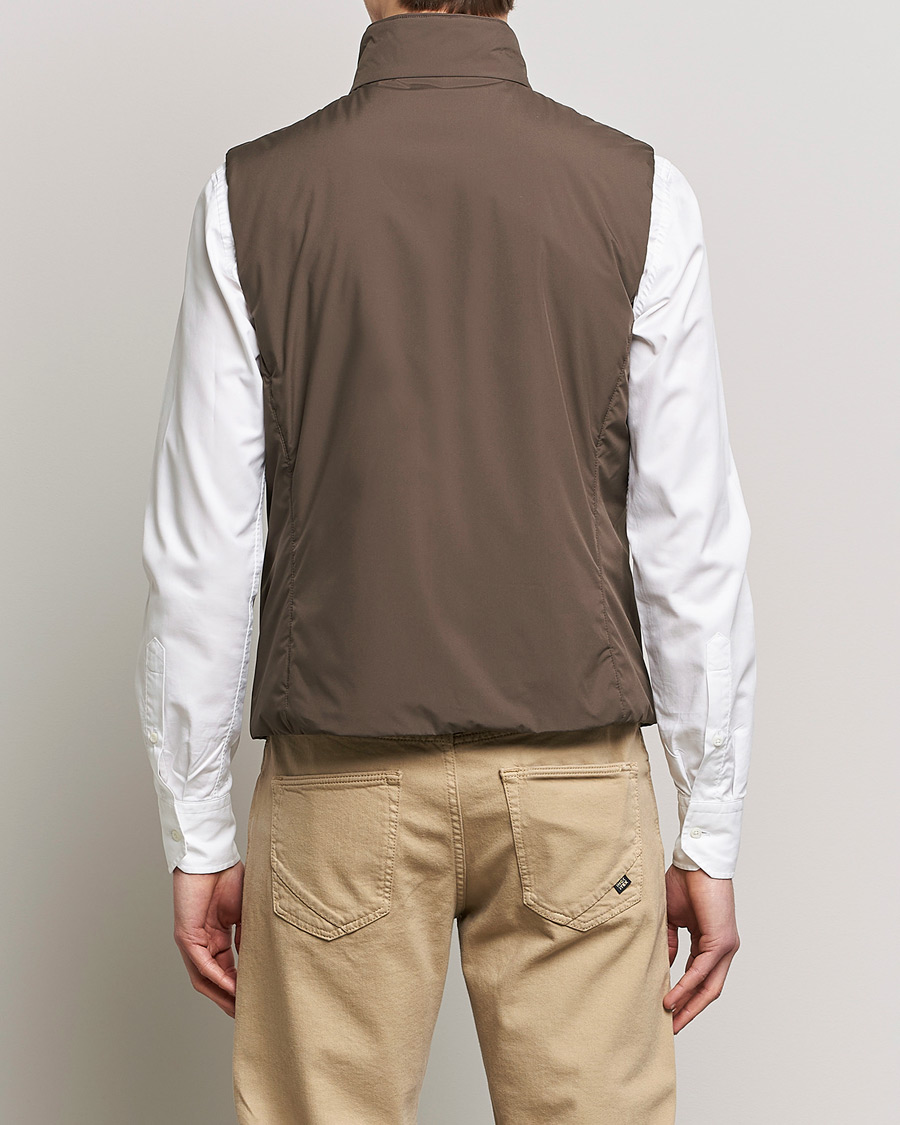 Herr | Västar | MooRER | Senio Padded Vest Brown