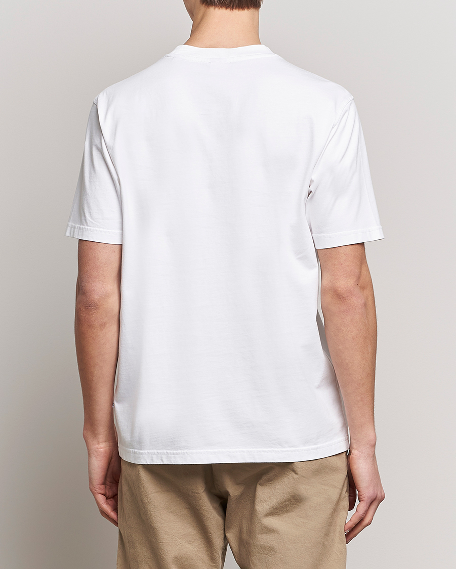 Herr | T-Shirts | NN07 | Adam Pima Crew Neck T-Shirt White