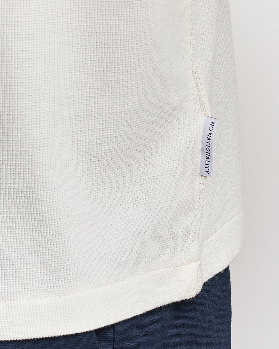 Herr | Tröjor | NN07 | Clive Knitted Sweater Egg White