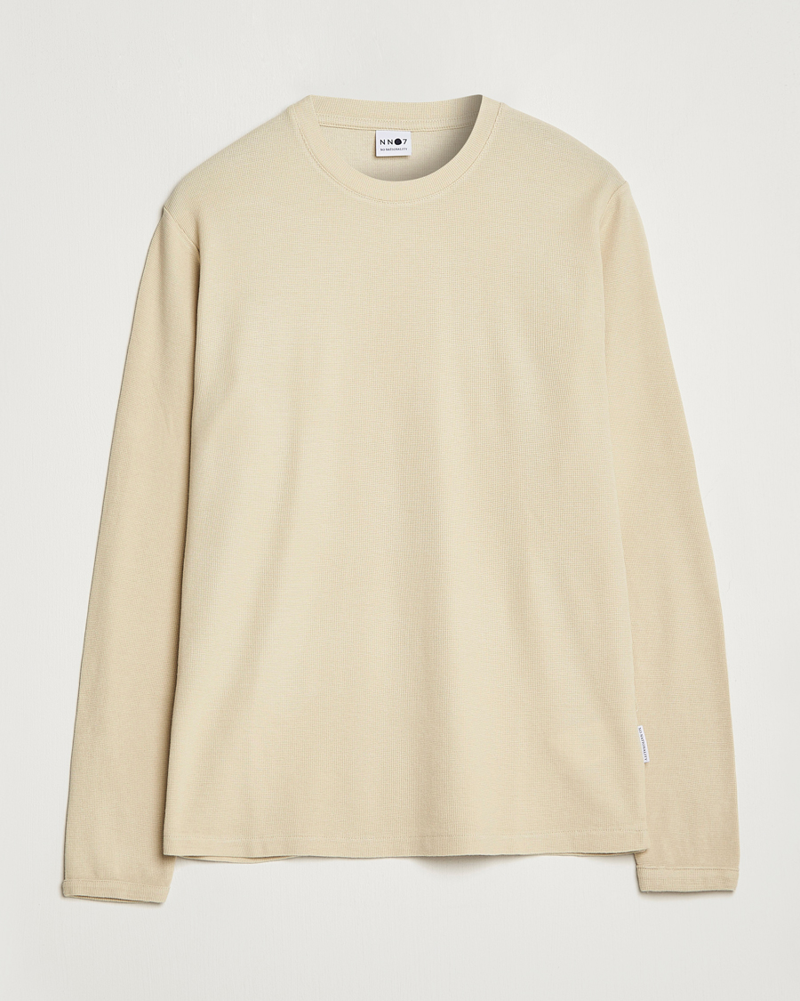 Herr | Tröjor | NN07 | Clive Knitted Sweater Ecru