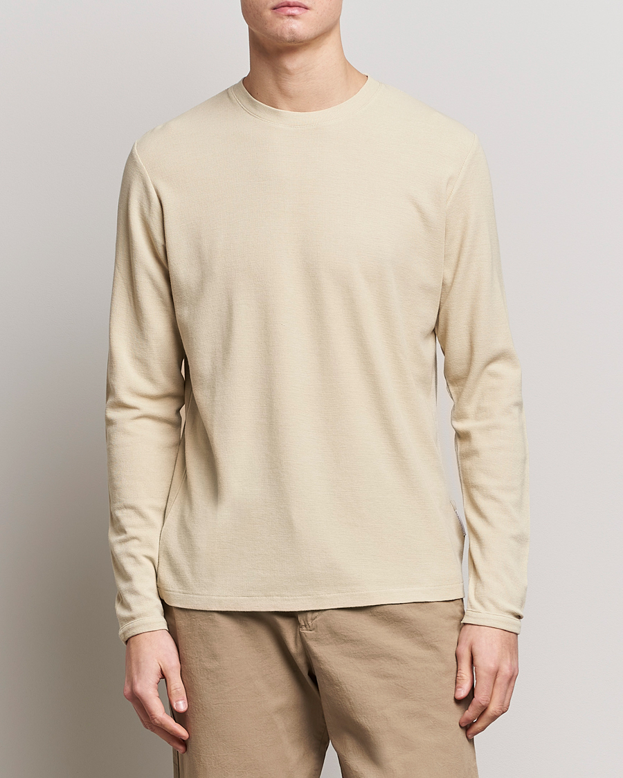 Herr | Tröjor | NN07 | Clive Knitted Sweater Ecru