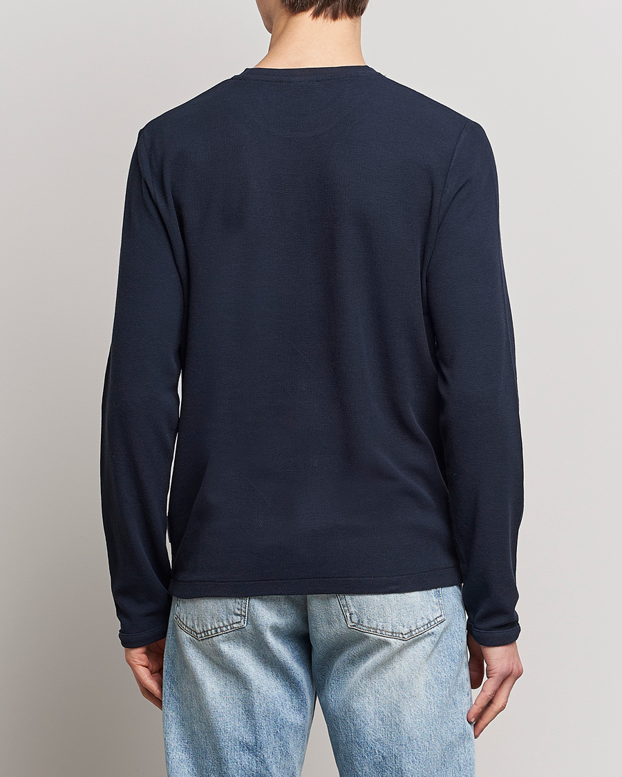 Herr | Tröjor | NN07 | Clive Knitted Sweater Navy Blue