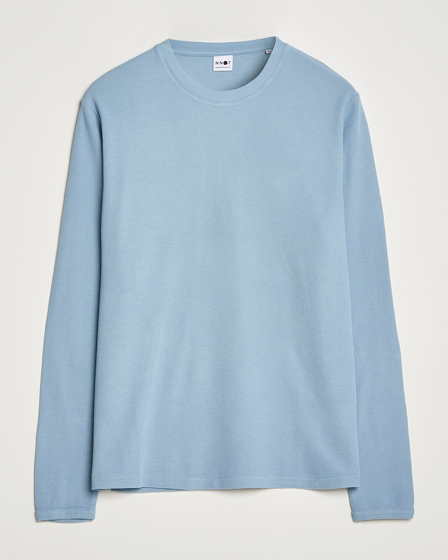 Herr | Tröjor | NN07 | Clive Knitted Sweater Ashley Blue