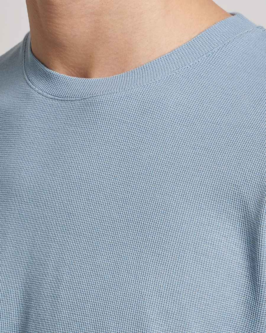 Herr | Tröjor | NN07 | Clive Knitted Sweater Ashley Blue