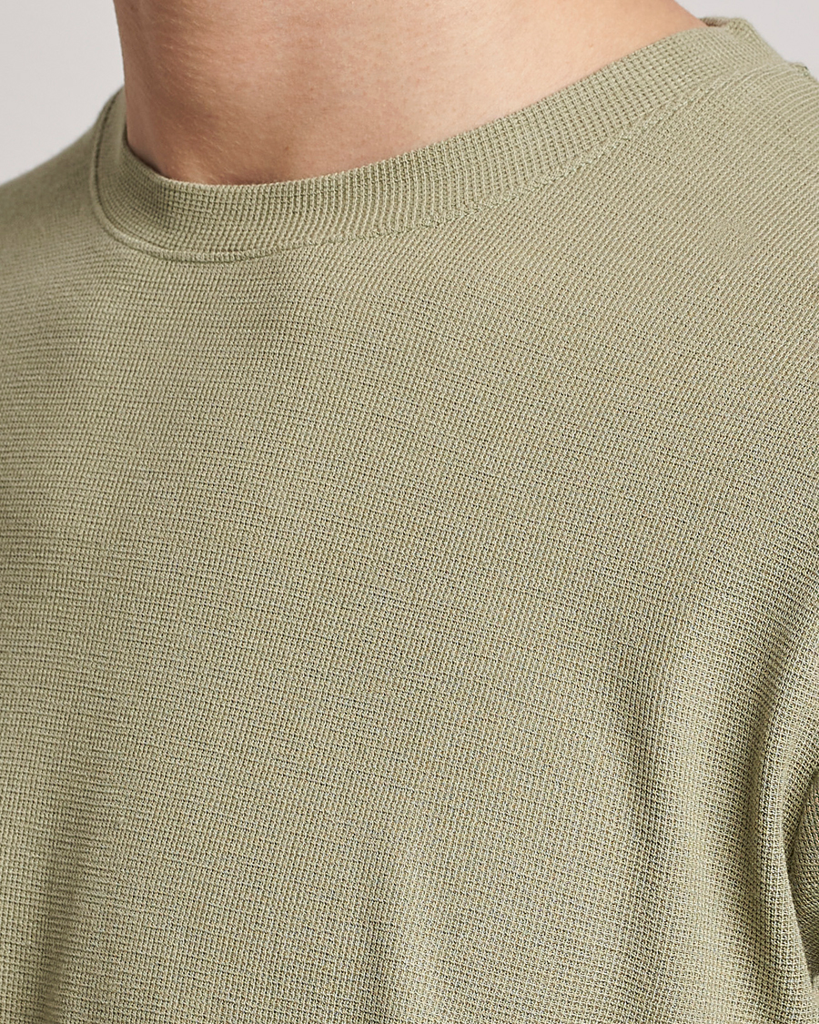 Herr | Tröjor | NN07 | Clive Knitted Sweater Pale Green