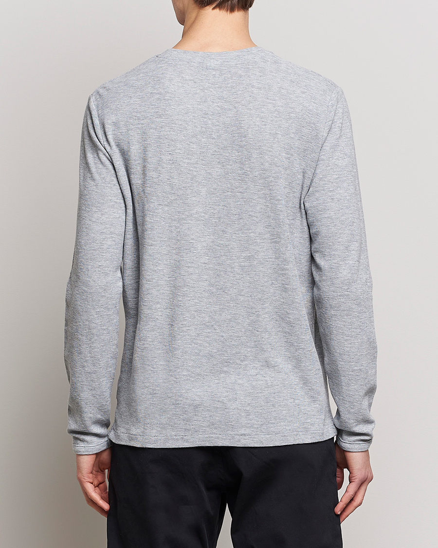Herr | Tröjor | NN07 | Clive Knitted Sweater Light Grey Melange