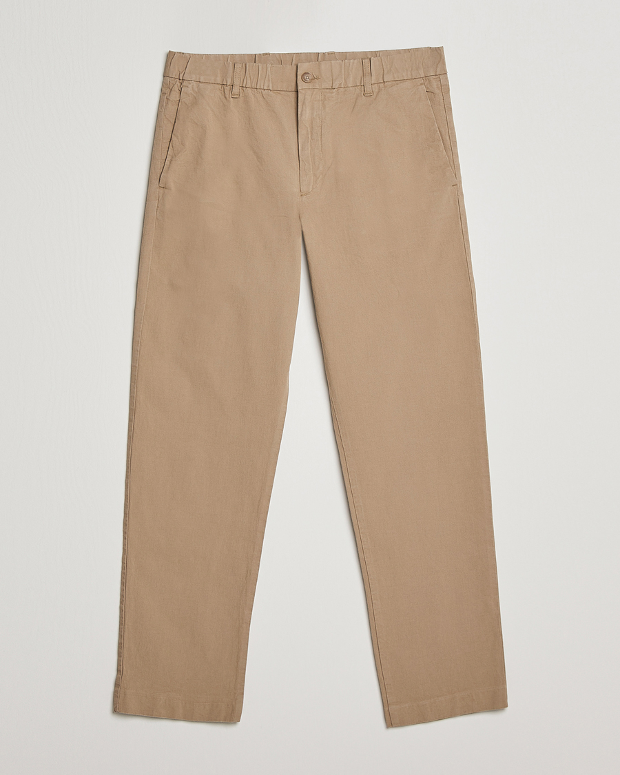Herr | Byxor | NN07 | Theodore Comfort Pants Greige