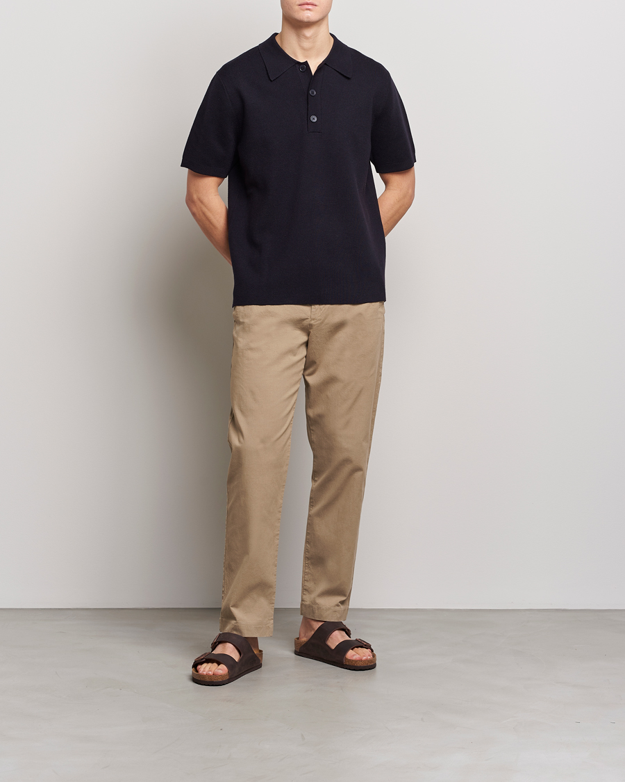 Herr | Byxor | NN07 | Theodore Comfort Pants Greige