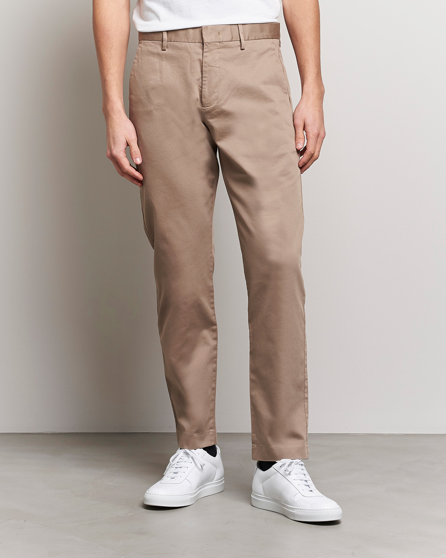 Herr |  | NN07 | Theo Regular Fit Stretch Chinos Greige