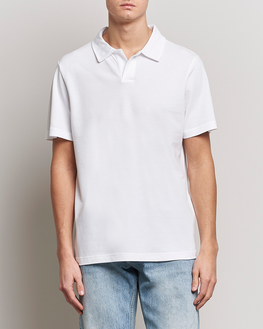 Herr | Pikéer | NN07 | Ross Polo White