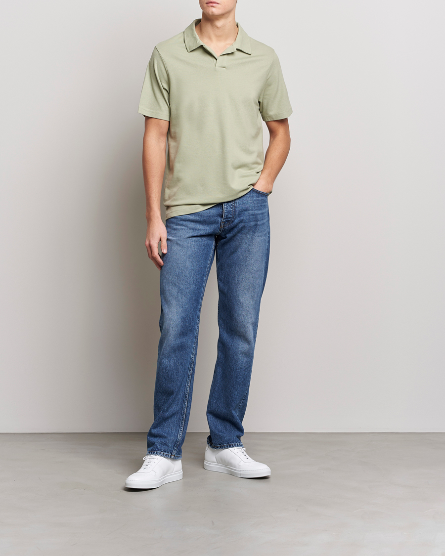 Herr | Pikéer | NN07 | Ross Polo Pale Green