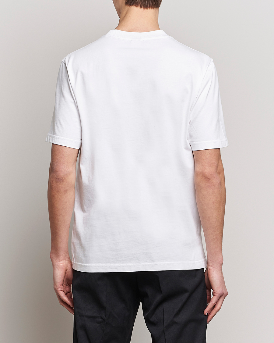 Herr | T-Shirts | NN07 | Adam Logo Crew Neck T-Shirt White