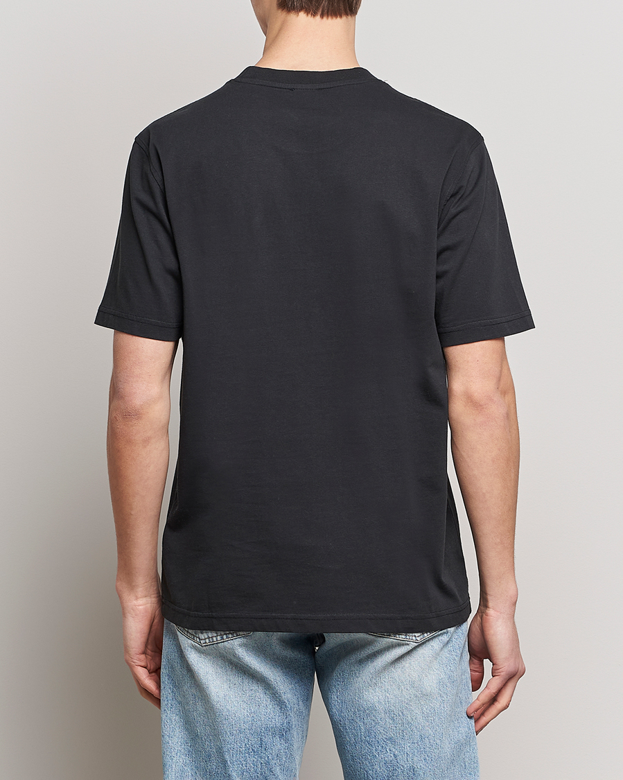Herr | T-Shirts | NN07 | Adam Logo Crew Neck T-Shirt Black