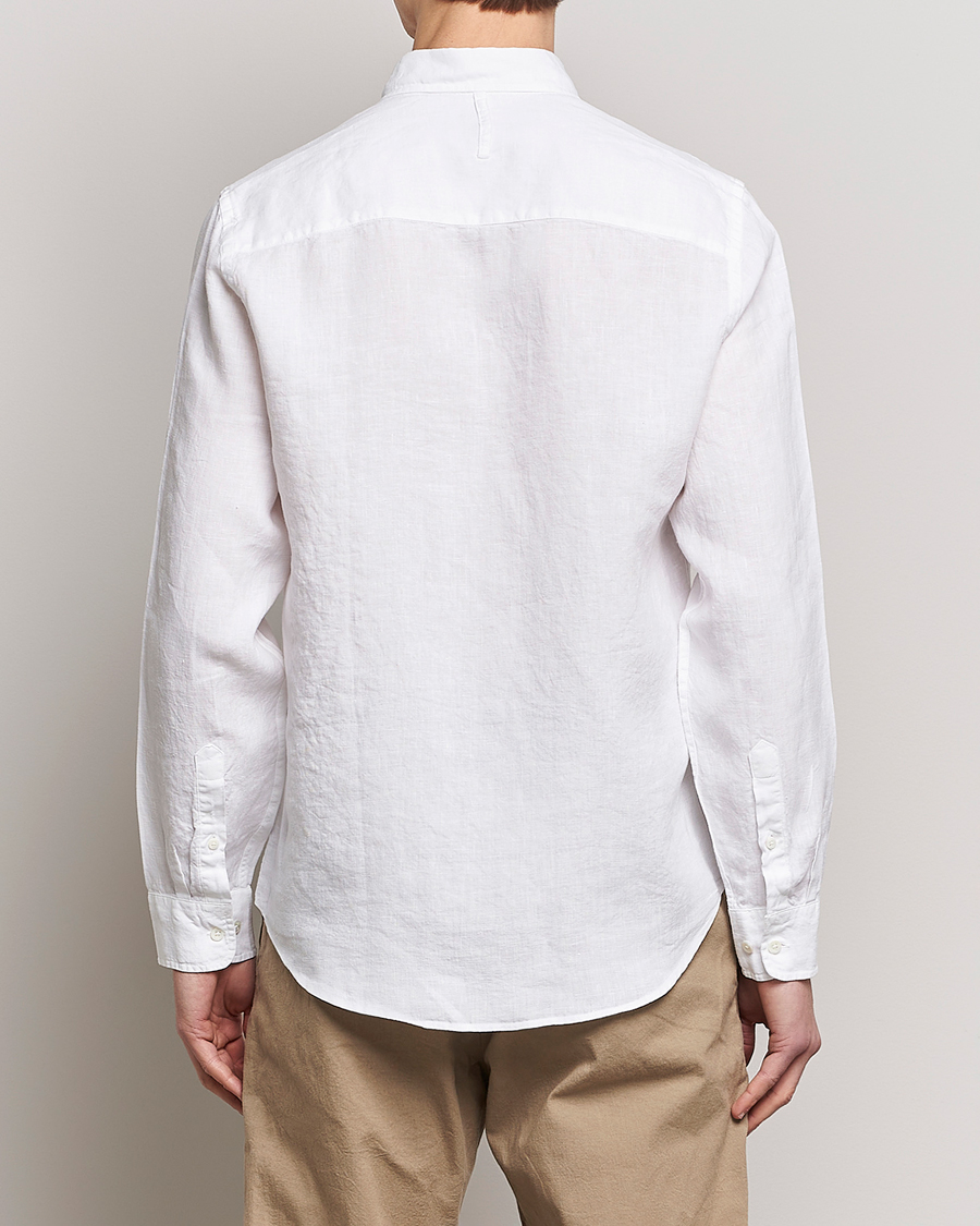 Herr | Skjortor | NN07 | Arne Linen Shirt White