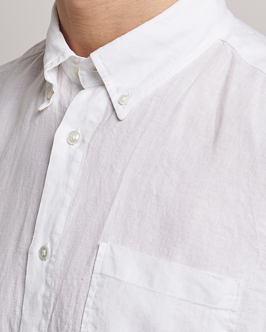 Herr | Skjortor | NN07 | Arne Linen Shirt White