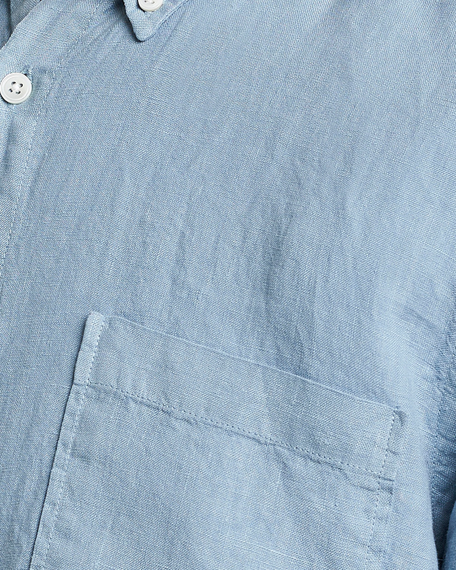 Herr | Skjortor | NN07 | Arne Linen Shirt Ashley Blue