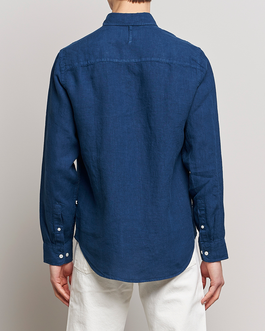 Herr | Skjortor | NN07 | Arne Linen Shirt Sargasso Sea