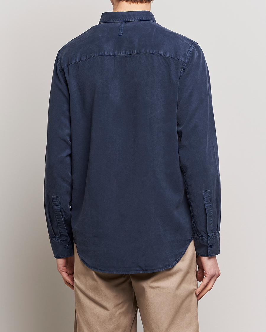 Herr | Skjortor | NN07 | Cohen Tencel Shirt Sargasso Sea
