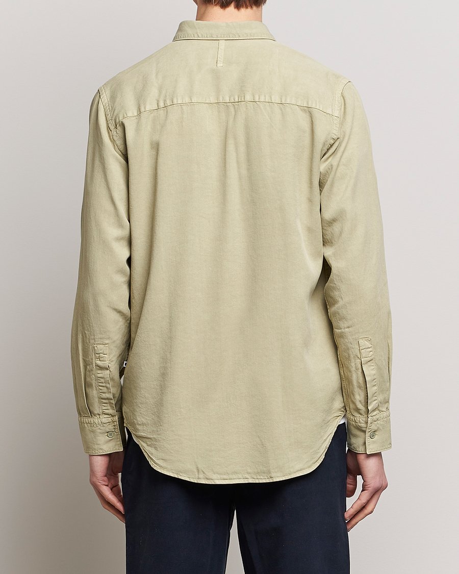 Herr | Skjortor | NN07 | Cohen Tencel Shirt Pale Green