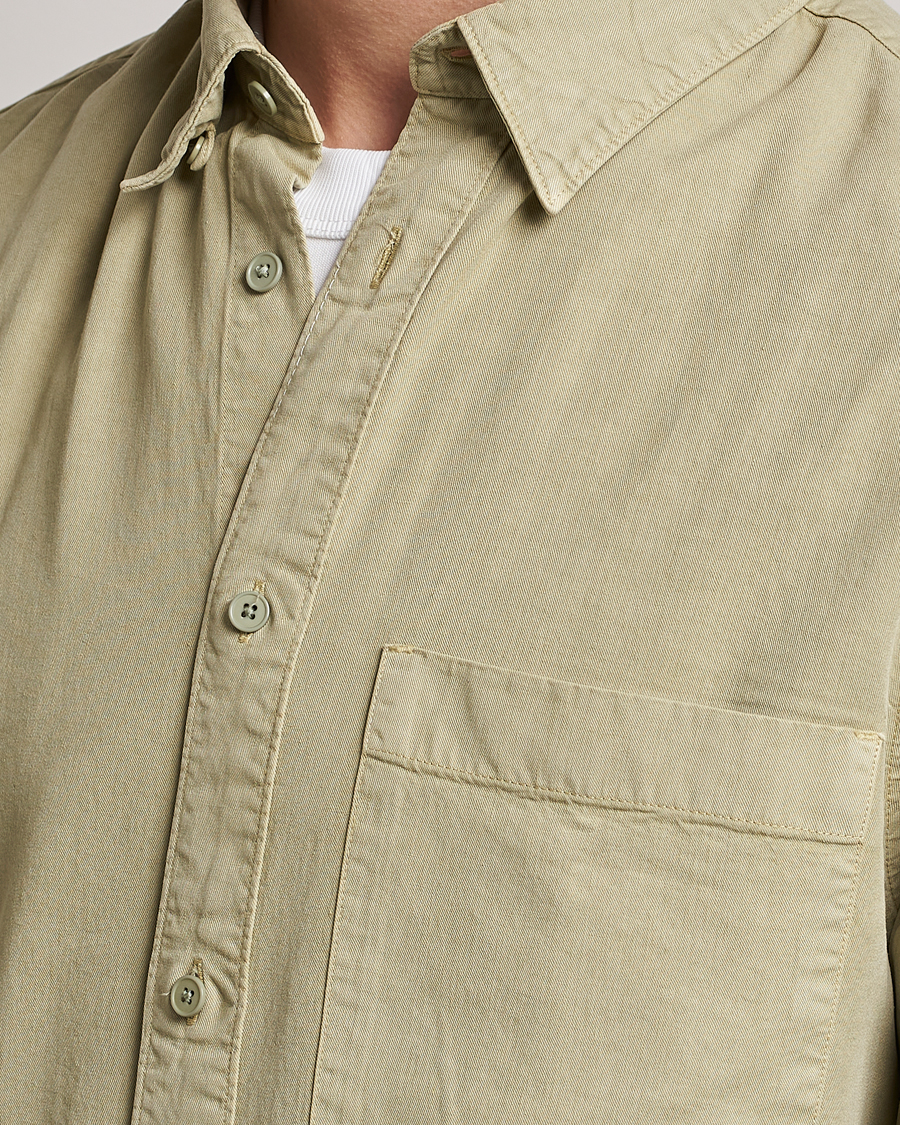 Herr | Skjortor | NN07 | Cohen Tencel Shirt Pale Green