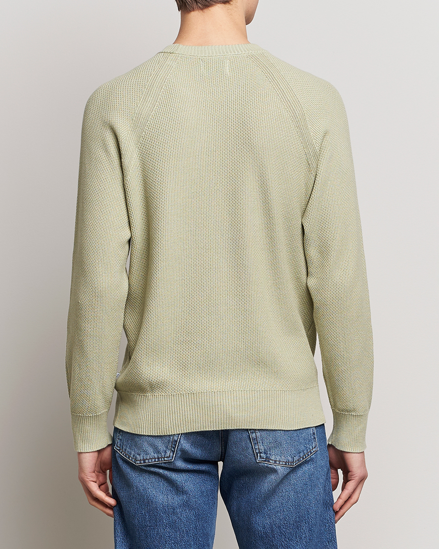 Herr | Tröjor | NN07 | Brandon Cotton Knitted Sweater Pale Green