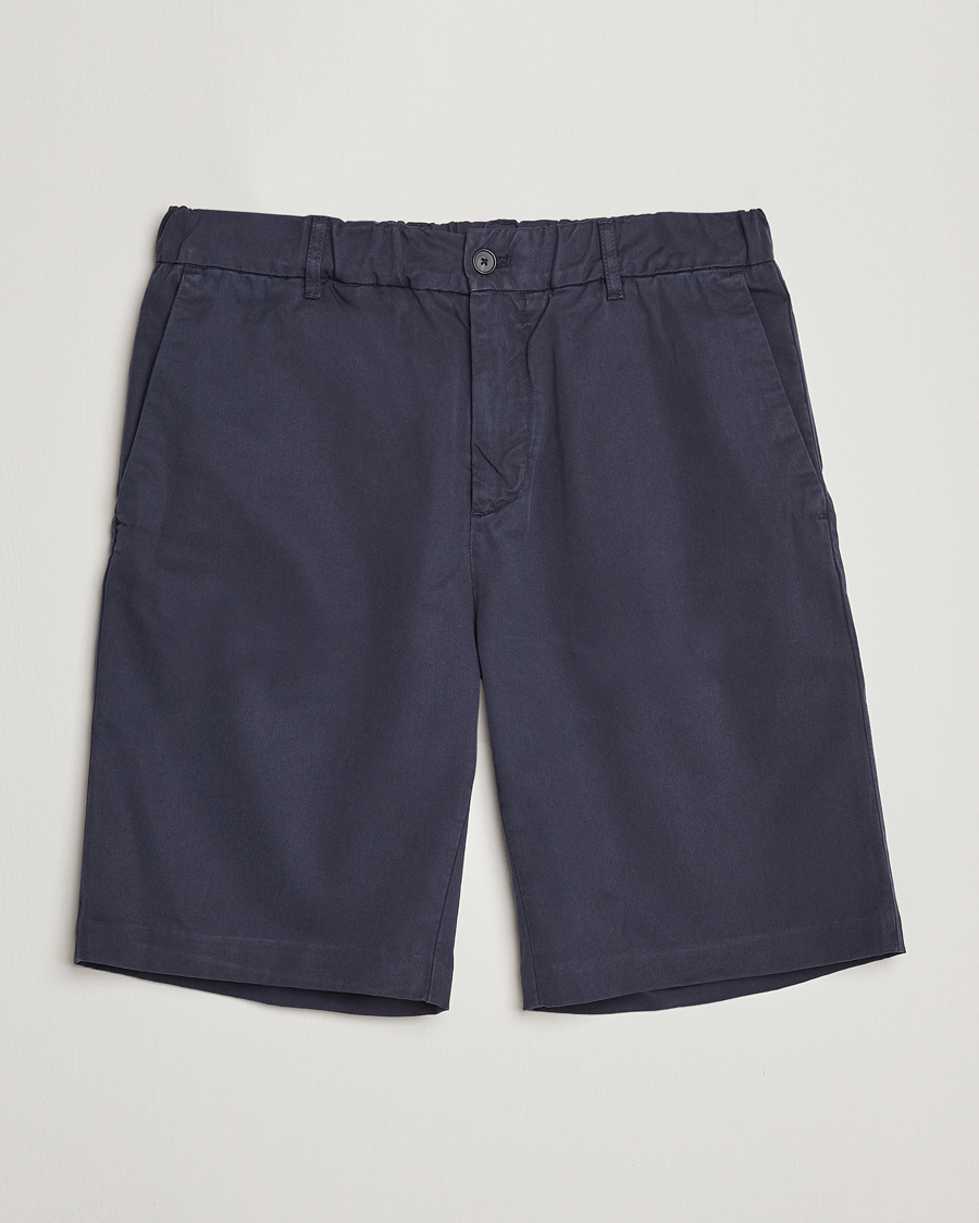 Herr | Shorts | NN07 | Theodore Confort Shorts Navy Blue