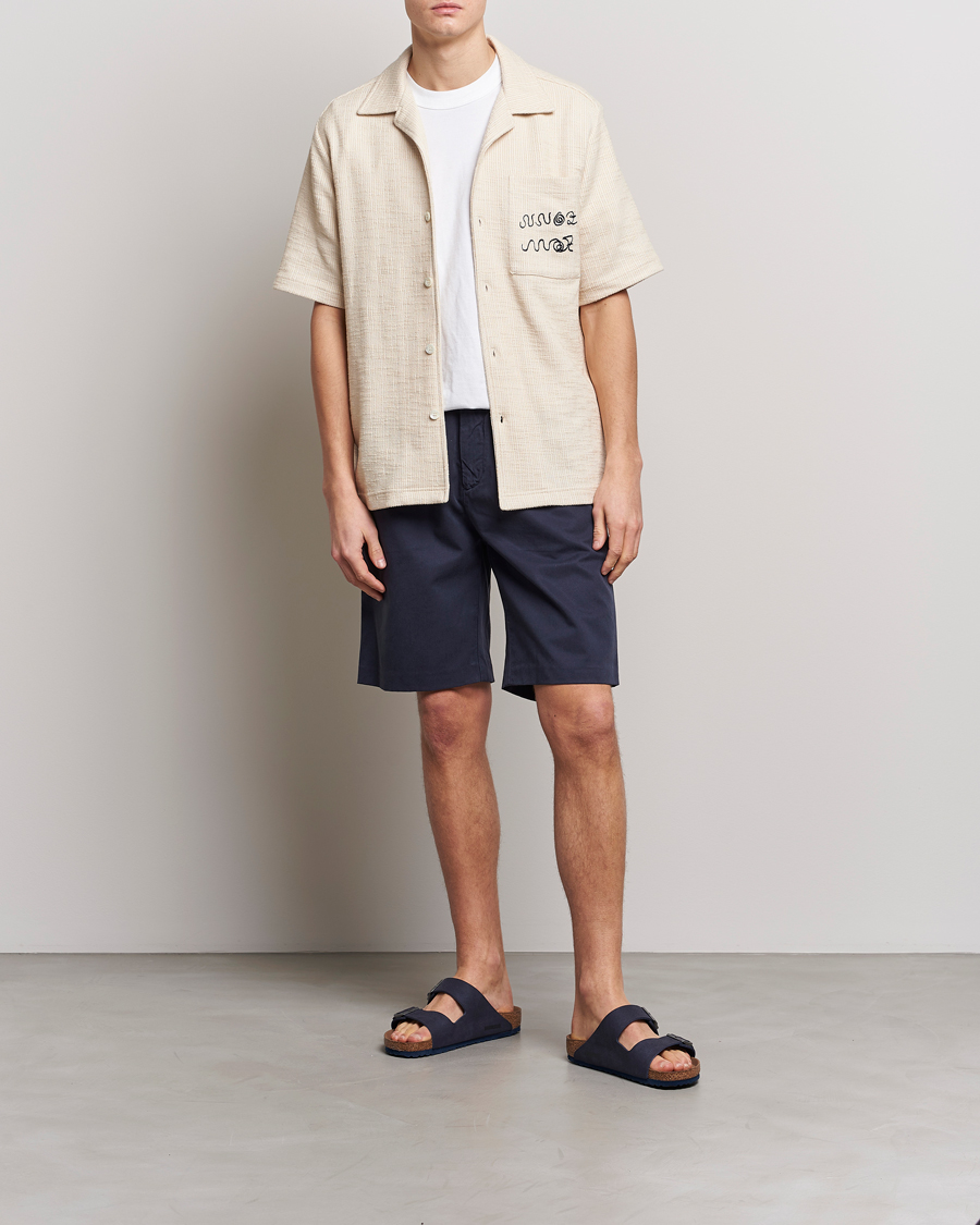 Herr | Shorts | NN07 | Theodore Confort Shorts Navy Blue
