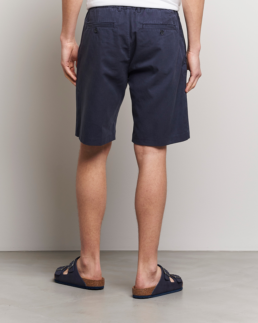Herr | Shorts | NN07 | Theodore Confort Shorts Navy Blue